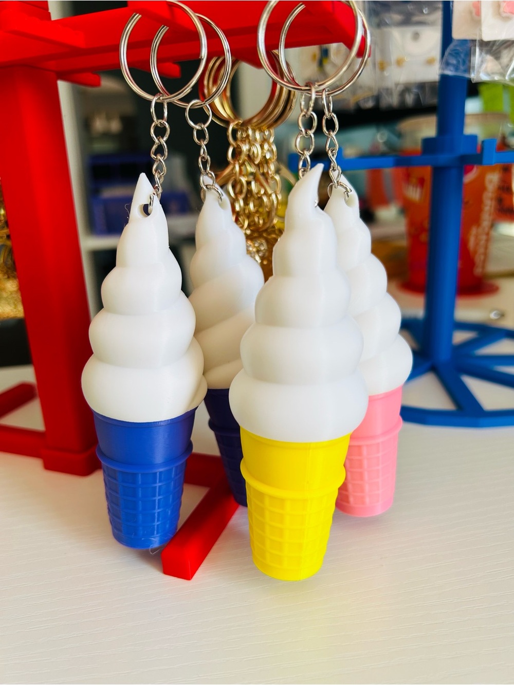 Ice Cream Cone Chapstick Holder